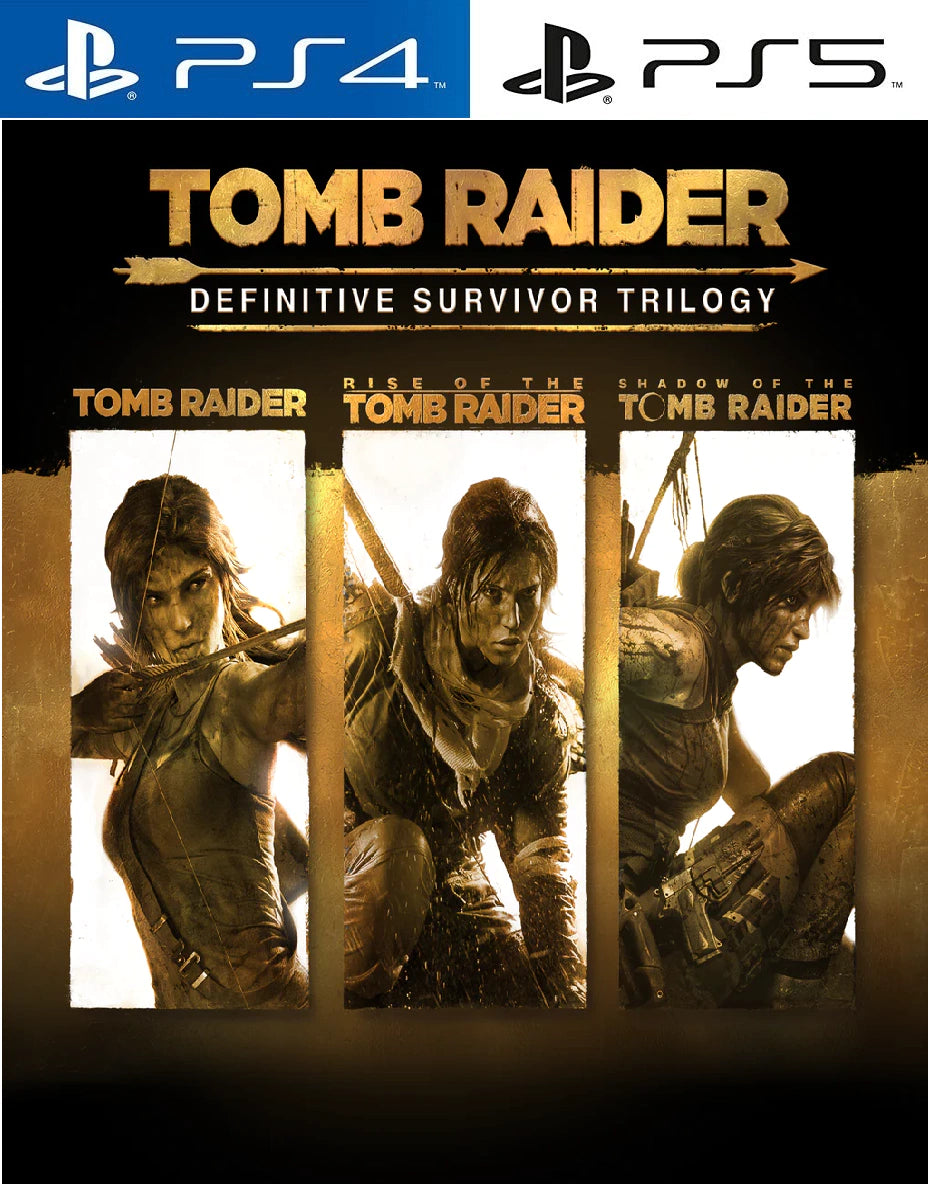 Tomb Raider: Definitive Survivor Trilogy PS4 & PS5