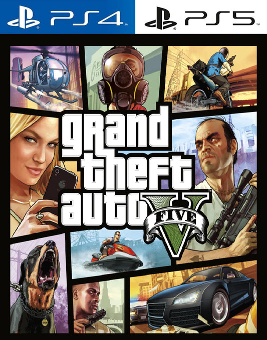 Grand theft auto 5 (GTA V)  PS4 & PS5