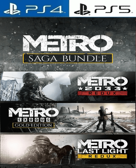 Metro Saga Bundle PS4 & PS5 - Astro Games