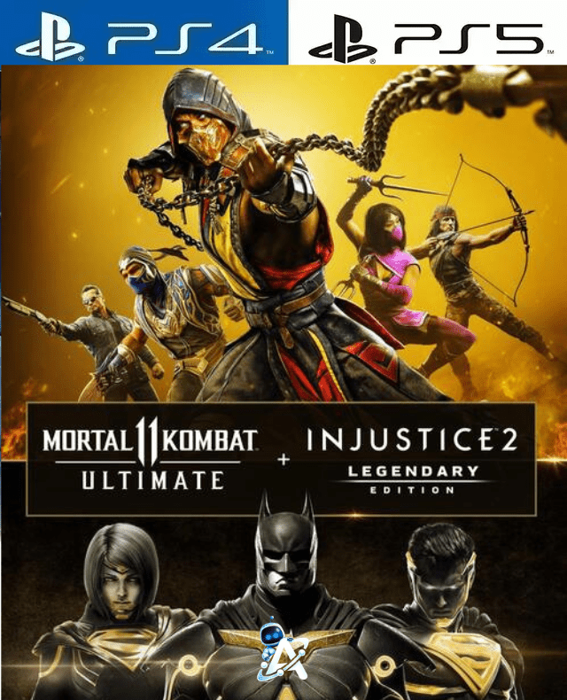Mortal Kombat 11 + Injustice 2 Leg. Edition Bundle PS4 & PS5 - Astro Games