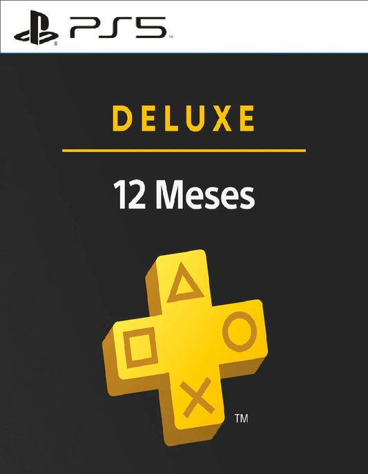 PS Plus Deluxe 12 meses PS5