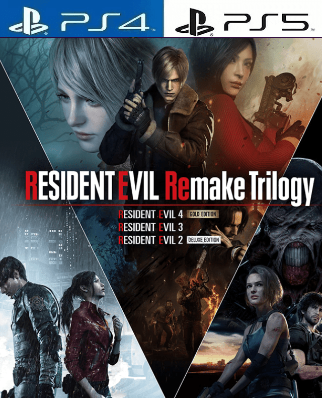 Resident Evil Remake Trilogy PS4 & PS5 - Astro Games