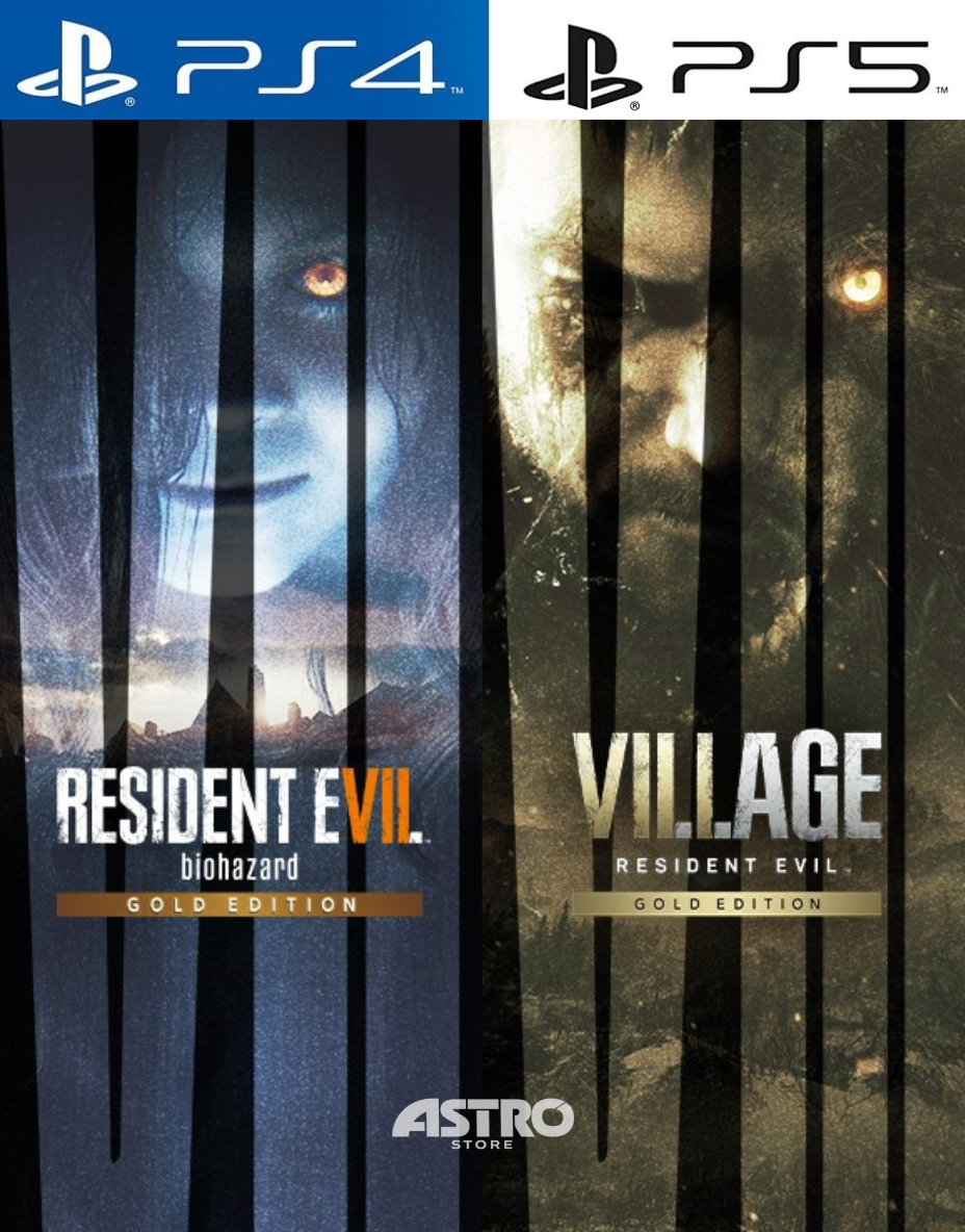 RESIDENT EVIL 7 GOLD EDITION & VILLAGE GOLD EDITION