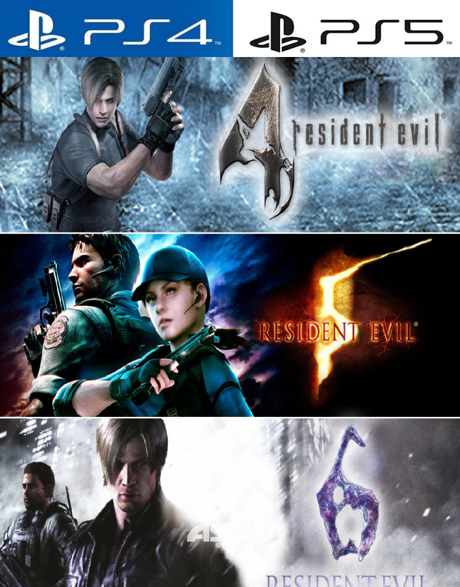 RESIDENT EVIL TRIPLE PACK