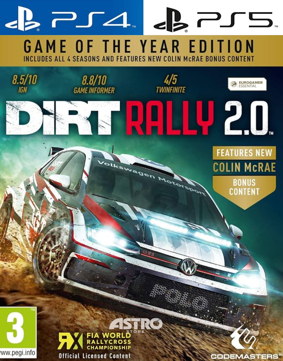 DIRT RALLY 2.0 - GAME OF THE YEAR EDITION