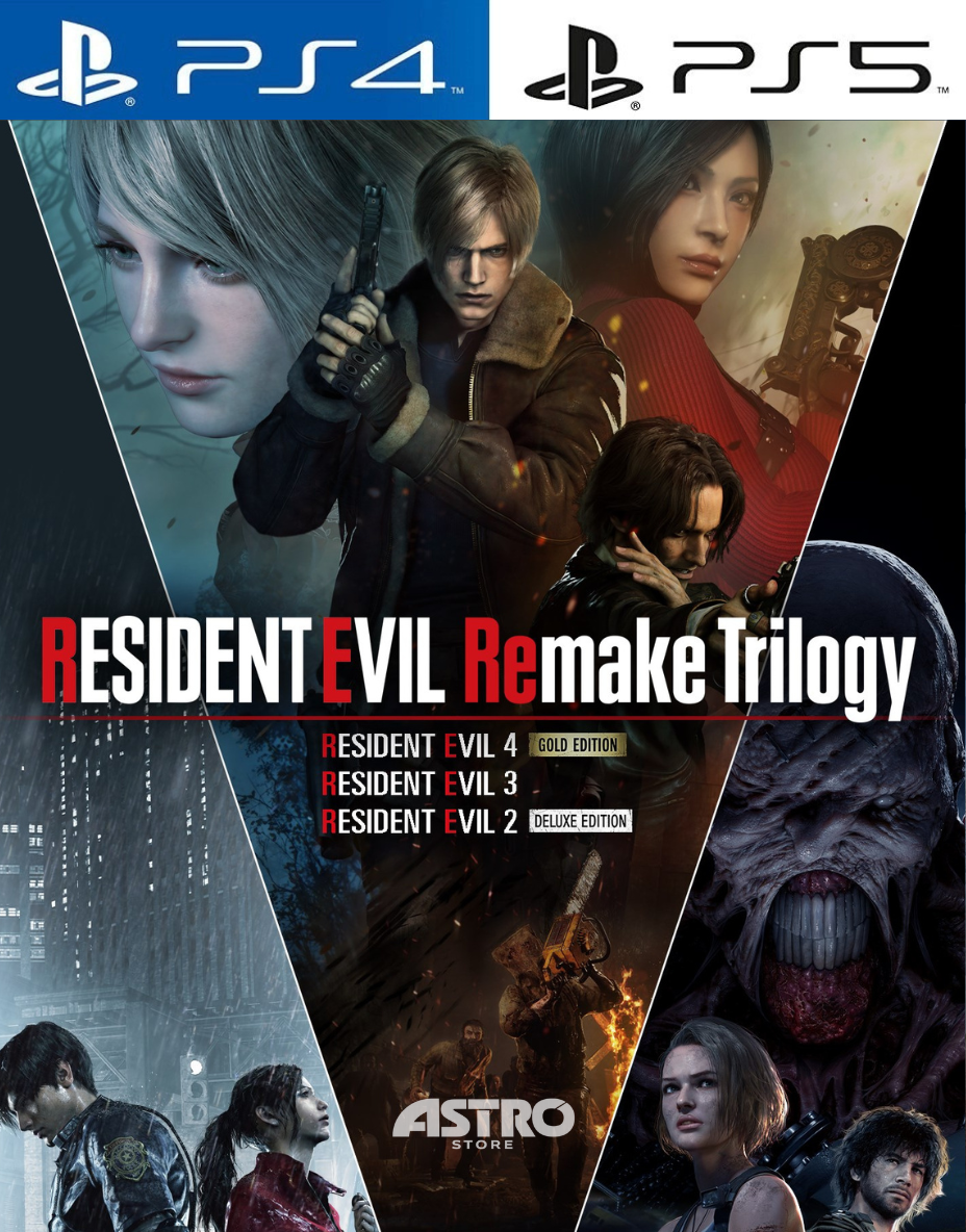 RESIDENT EVIL REMAKE TRILOGY