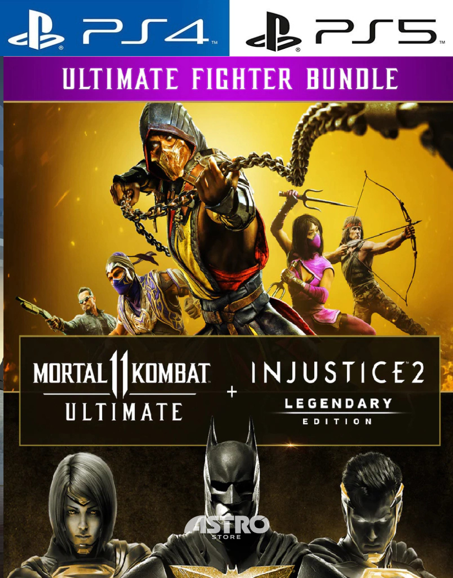 MORTAL KOMBAT 11 ULTIMATE + INJUSTICE 2 LEG. EDITION BUNDLE