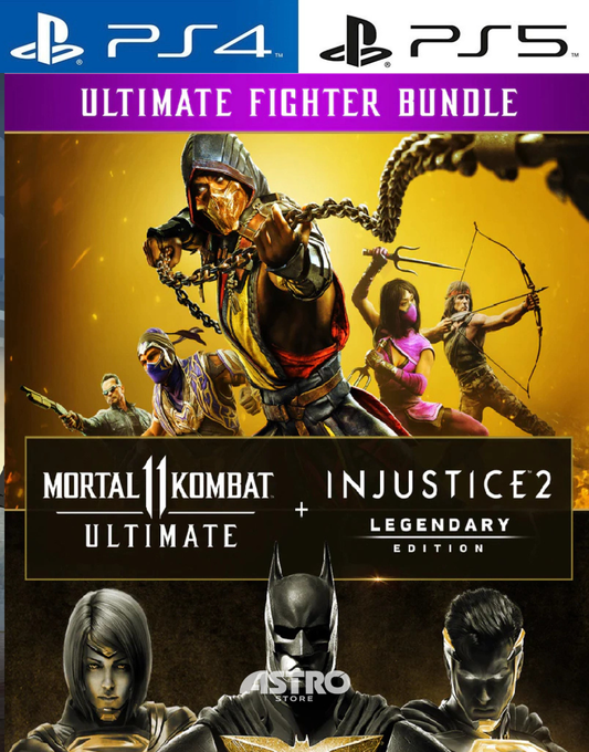 MORTAL KOMBAT 11 ULTIMATE + INJUSTICE 2 LEG. EDITION BUNDLE