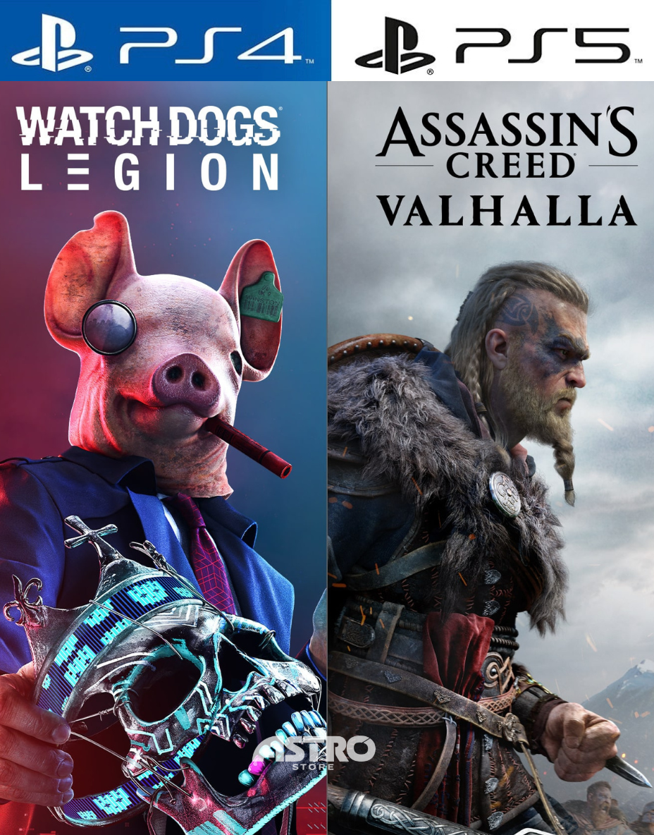 ASSASSIN’S CREED® VALHALLA + WATCH DOGS®: LEGION BUNDLE